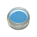 Kleurpoeder blauw gemengd met acryl